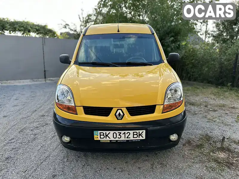 Мінівен Renault Kangoo 2003 1.46 л. Ручна / Механіка обл. Рівненська, Костопіль - Фото 1/16