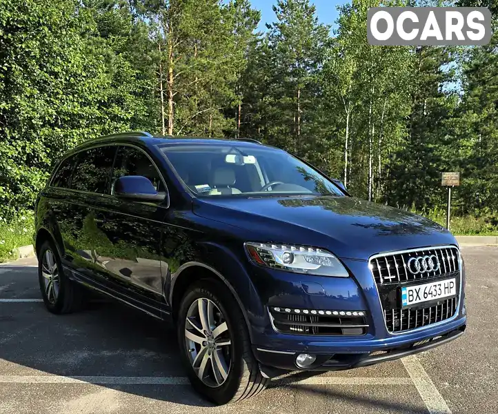 Позашляховик / Кросовер Audi Q7 2013 2.97 л. Автомат обл. Хмельницька, Нетішин - Фото 1/21