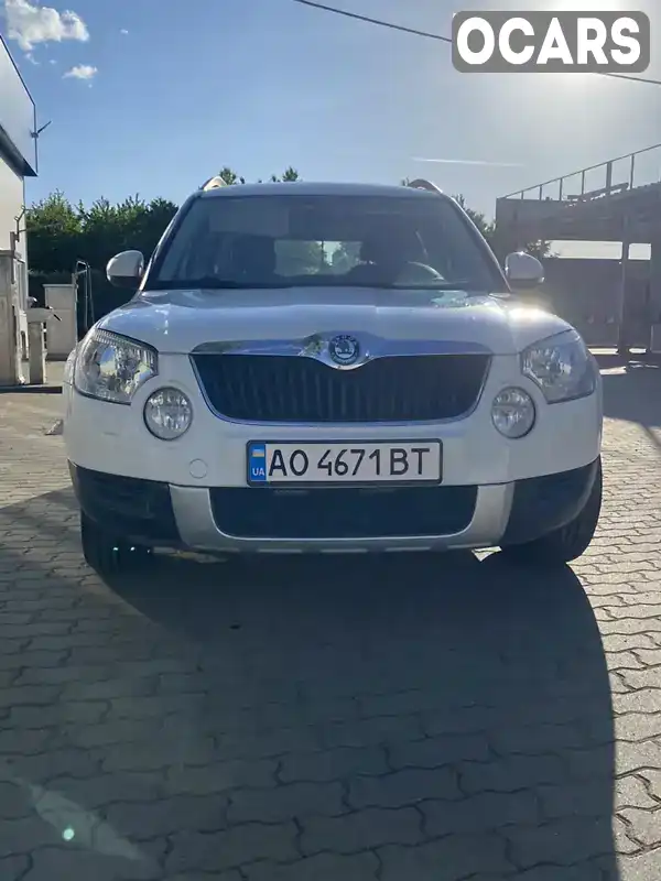 Позашляховик / Кросовер Skoda Yeti 2011 1.97 л. Ручна / Механіка обл. Закарпатська, Мукачево - Фото 1/12