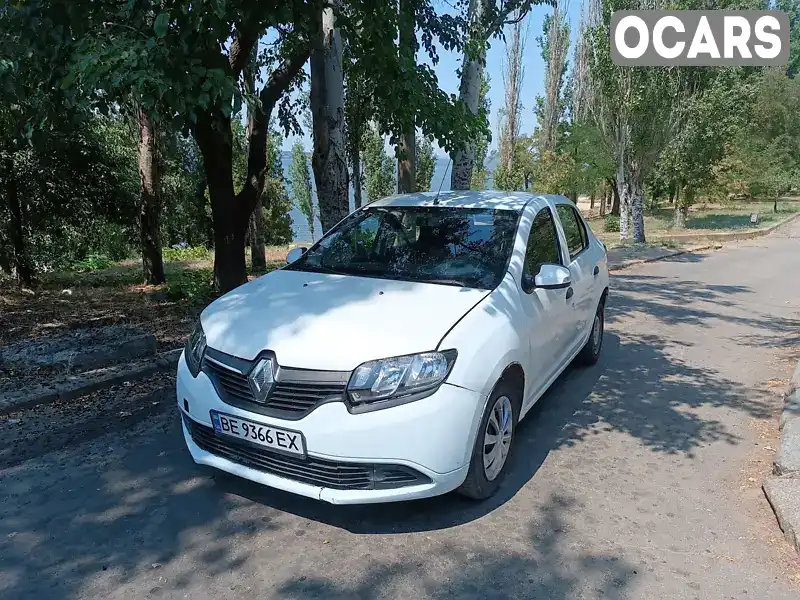 Седан Renault Logan 2015 1.15 л. Ручна / Механіка обл. Миколаївська, Миколаїв - Фото 1/13