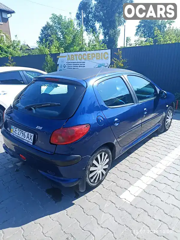 Хэтчбек Peugeot 206 2004 1.59 л. Ручная / Механика обл. Черновицкая, Черновцы - Фото 1/6