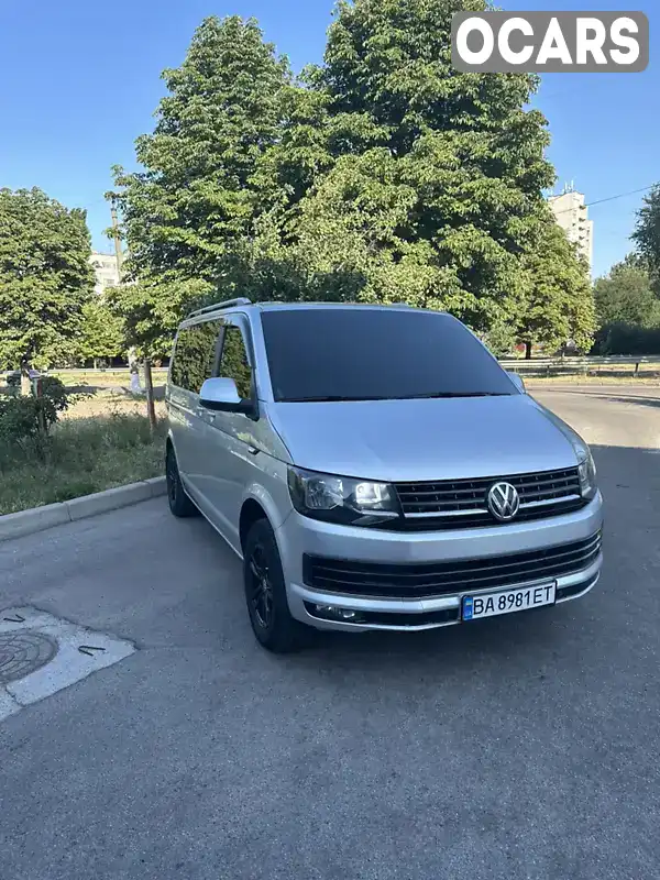 Мінівен Volkswagen Transporter 2016 1.97 л. Автомат обл. Кіровоградська, Кропивницький (Кіровоград) - Фото 1/14