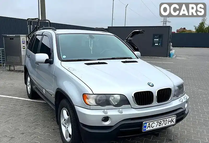 Позашляховик / Кросовер BMW X5 2002 2.9 л. Автомат обл. Волинська, Луцьк - Фото 1/21