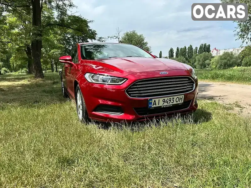 Седан Ford Fusion 2016 2.49 л. Автомат обл. Черкасская, Умань - Фото 1/21