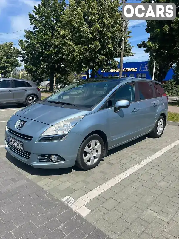 Мікровен Peugeot 5008 2010 2 л. Автомат обл. Хмельницька, Хмельницький - Фото 1/17