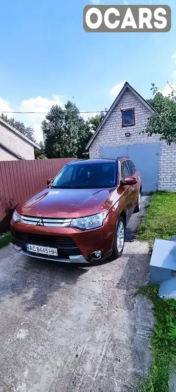 Позашляховик / Кросовер Mitsubishi Outlander 2014 null_content л. Варіатор обл. Волинська, Горохів - Фото 1/15