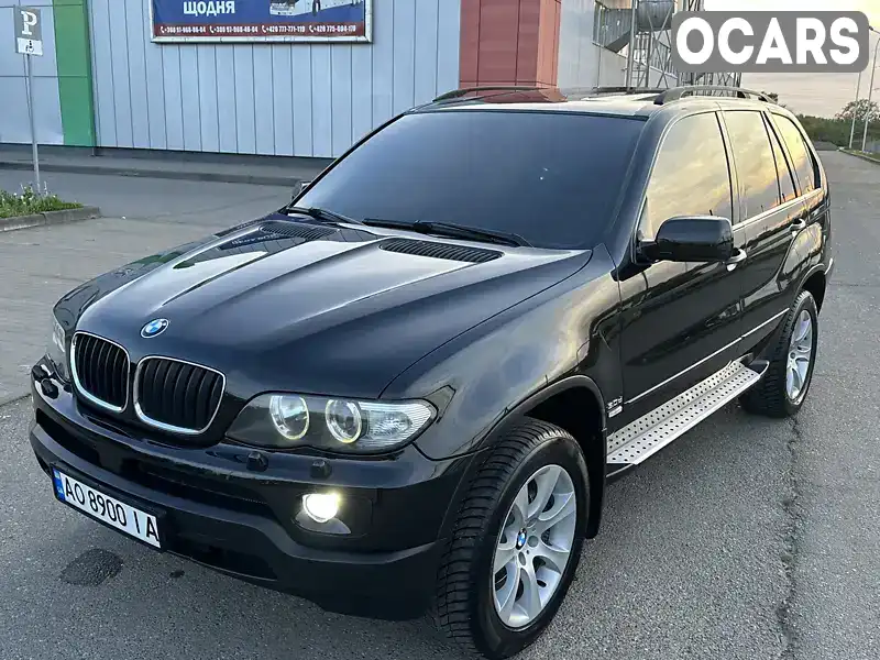 Позашляховик / Кросовер BMW X5 2005 2.99 л. Автомат обл. Закарпатська, Виноградів - Фото 1/21