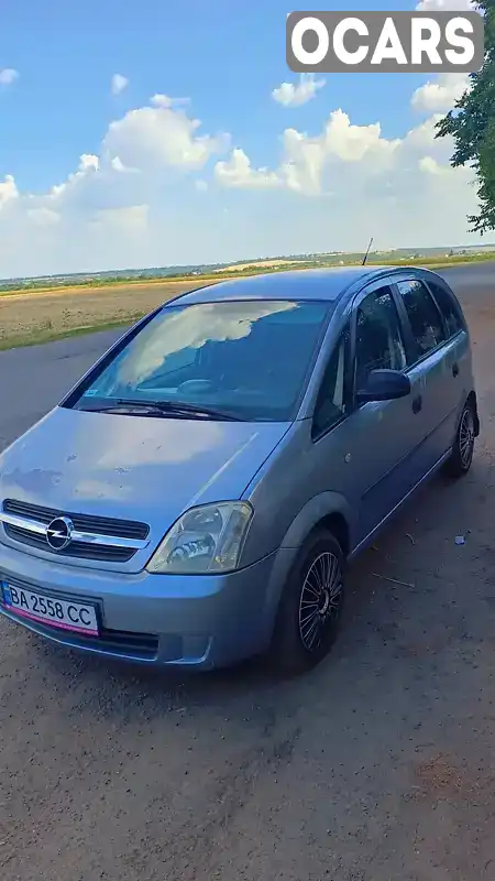 Мікровен Opel Meriva 2004 1.6 л. Ручна / Механіка обл. Кіровоградська, Гайворон - Фото 1/10