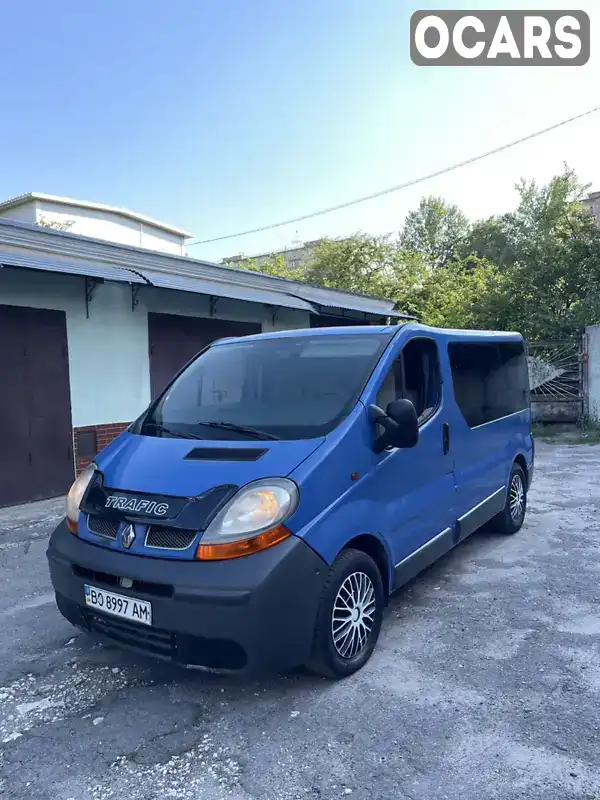 Мінівен Renault Trafic 2004 1.9 л. Ручна / Механіка обл. Тернопільська, Тернопіль - Фото 1/21