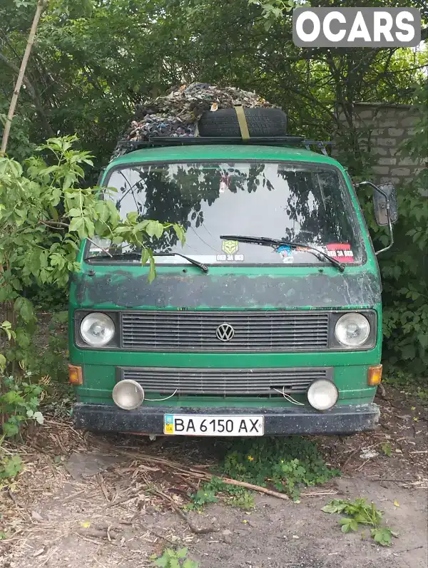 Мінівен Volkswagen Transporter 1986 1.9 л. Ручна / Механіка обл. Донецька, Костянтинівка - Фото 1/9