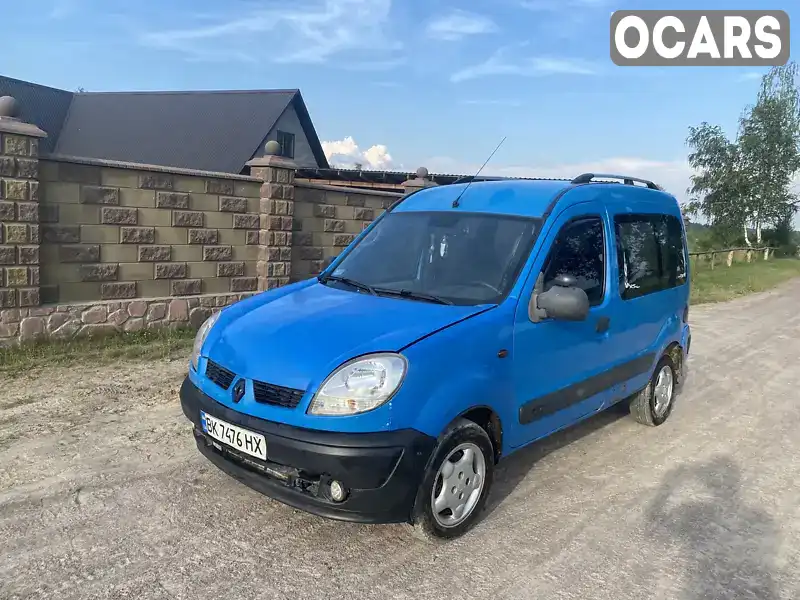 Мінівен Renault Kangoo 2003 1.46 л. Ручна / Механіка обл. Рівненська, Рівне - Фото 1/13