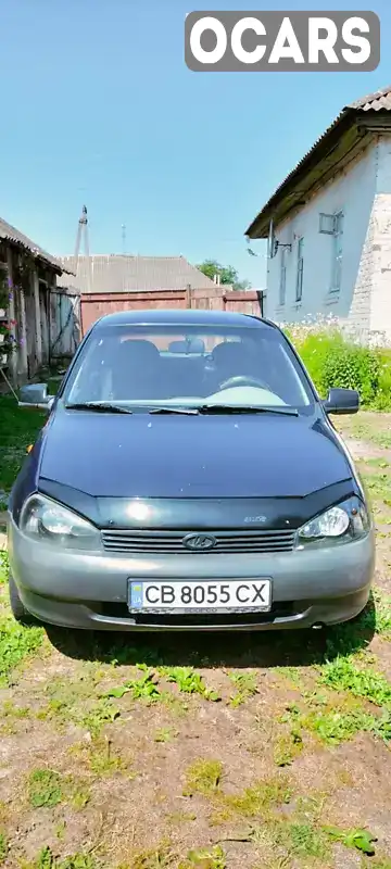 Седан ВАЗ / Lada 1118 Калина 2008 1.6 л. Ручна / Механіка обл. Чернігівська, Борзна - Фото 1/9