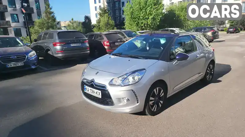 Хетчбек Citroen DS3 2012 1.56 л. Автомат обл. Київська, Софіївська Борщагівка - Фото 1/11