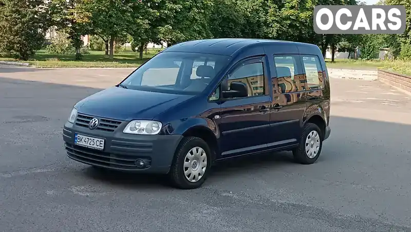 Мінівен Volkswagen Caddy 2010 1.9 л. Ручна / Механіка обл. Рівненська, Сарни - Фото 1/21