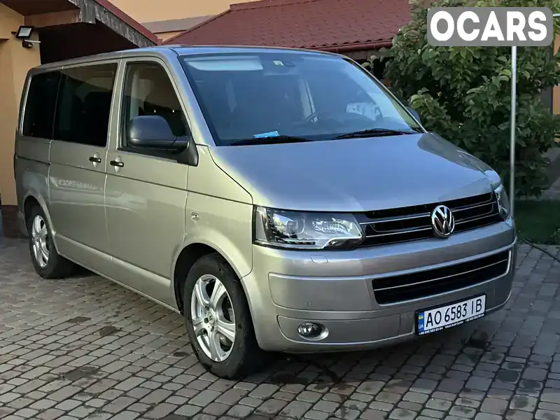 Мінівен Volkswagen Caravelle 2011 1.98 л. Автомат обл. Закарпатська, Ужгород - Фото 1/21