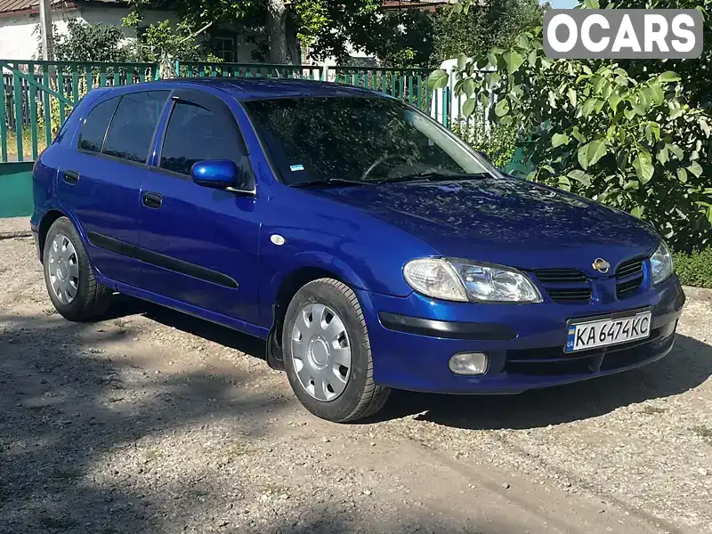 Хетчбек Nissan Almera 2001 1.5 л. Ручна / Механіка обл. Черкаська, Умань - Фото 1/21