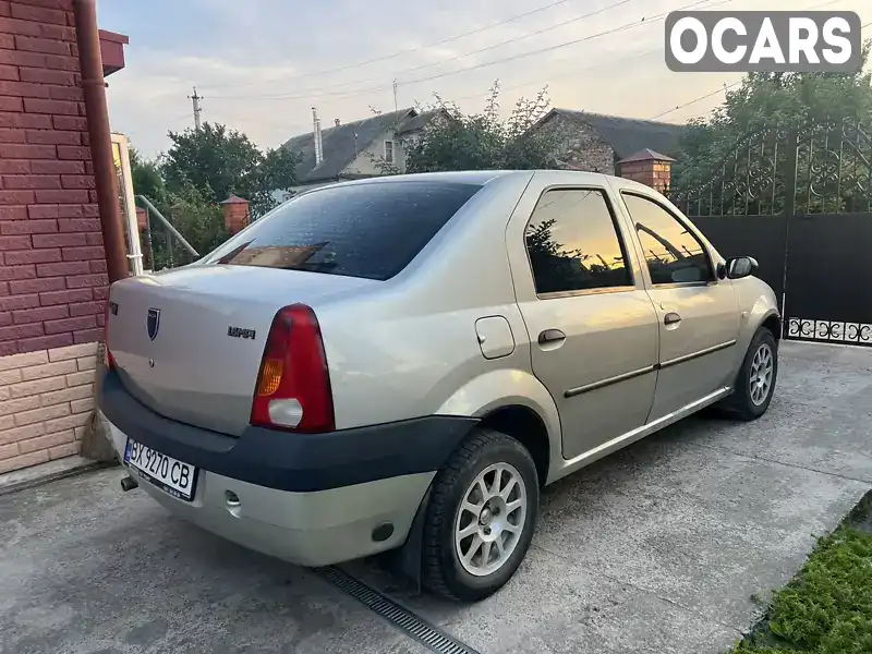 Седан Dacia Logan 2006 1.6 л. Ручная / Механика обл. Хмельницкая, Изяслав - Фото 1/9