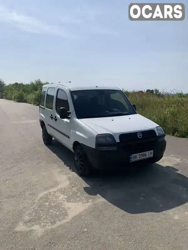 Мінівен Fiat Doblo 2004 1.6 л. Ручна / Механіка обл. Рівненська, Рівне - Фото 1/18