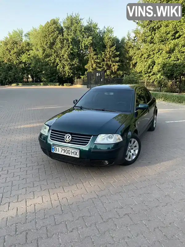 Седан Volkswagen Passat 2003 2 л. Ручна / Механіка обл. Полтавська, Миргород - Фото 1/21