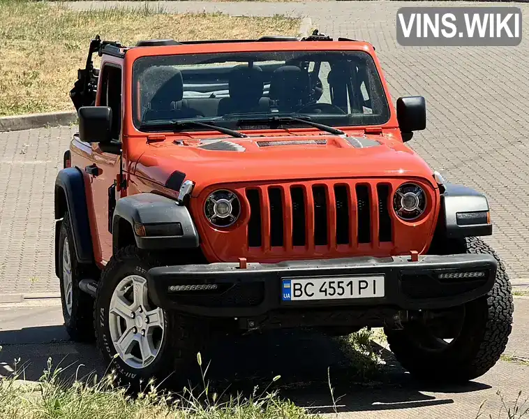 Позашляховик / Кросовер Jeep Wrangler 2018 2 л. Автомат обл. Одеська, Одеса - Фото 1/19