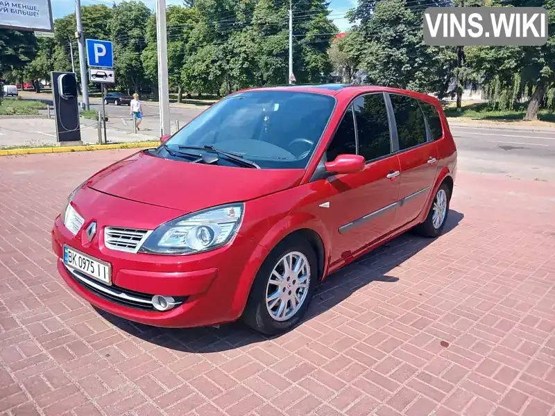 Минивэн Renault Scenic 2009 1.6 л. Ручная / Механика обл. Ровенская, Ровно - Фото 1/21