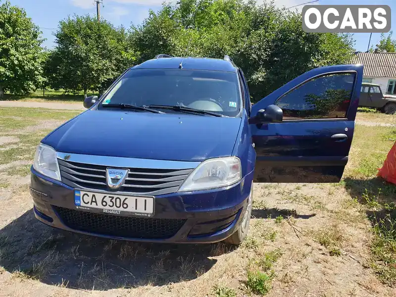 Седан Dacia Logan 2012 1.6 л. Ручная / Механика обл. Черкасская, Тальное - Фото 1/21