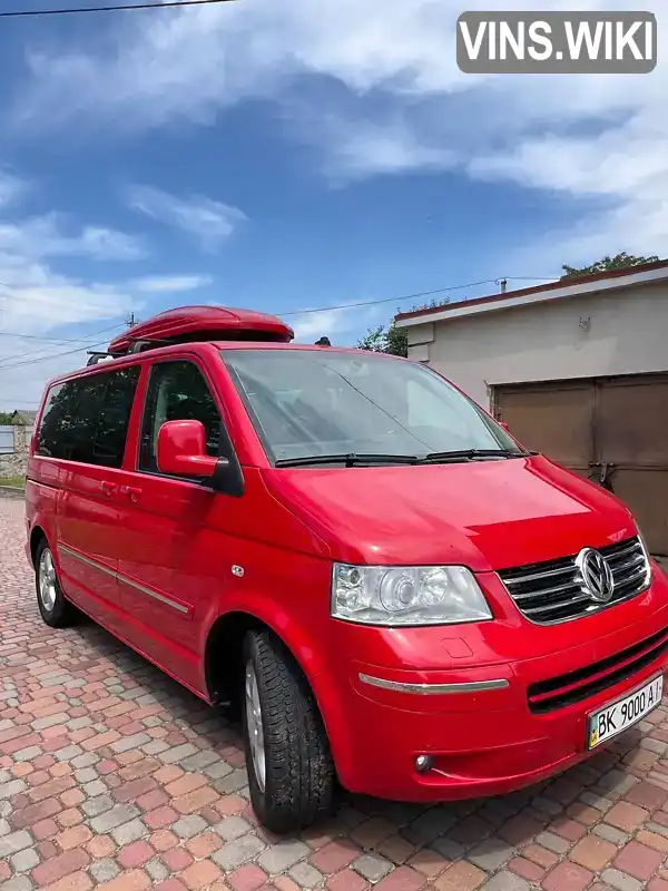 Мінівен Volkswagen Multivan 2007 2.46 л. Автомат обл. Рівненська, Рівне - Фото 1/21