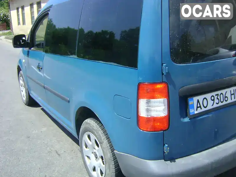 Мінівен Volkswagen Caddy 2004 1.97 л. Ручна / Механіка обл. Закарпатська, Ужгород - Фото 1/10