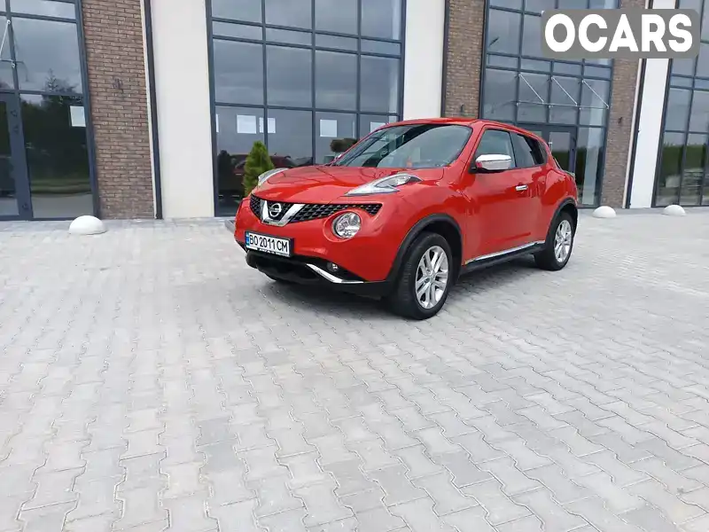 Позашляховик / Кросовер Nissan Juke 2017 1.6 л. Варіатор обл. Тернопільська, Тернопіль - Фото 1/10