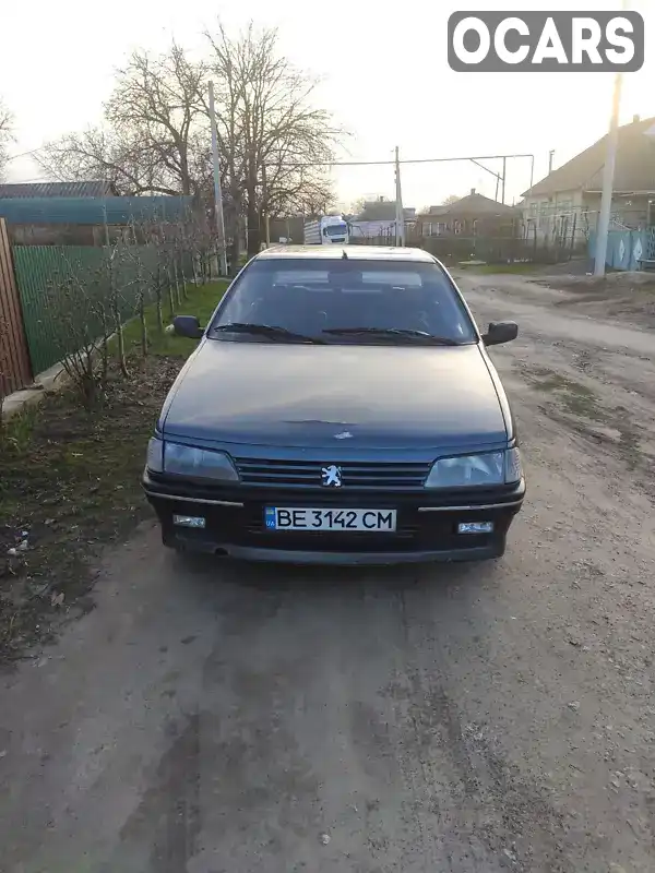 Седан Peugeot 405 1993 1.9 л. Ручна / Механіка обл. Миколаївська, Первомайськ - Фото 1/7