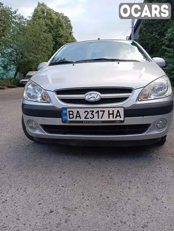 Хэтчбек Hyundai Getz 2006 1.4 л. Автомат обл. Кировоградская, Кропивницкий (Кировоград) - Фото 1/14