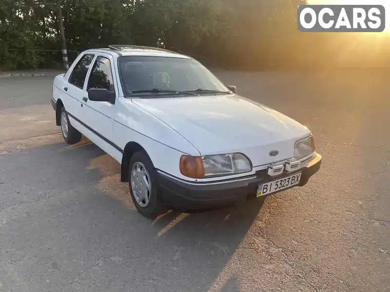 Седан Ford Sierra 1989 1.6 л. Ручна / Механіка обл. Полтавська, Лубни - Фото 1/9