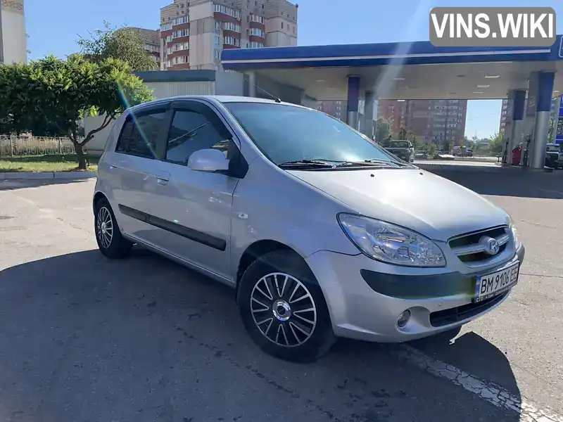 Хетчбек Hyundai Getz 2007 1.4 л. Автомат обл. Сумська, Суми - Фото 1/11