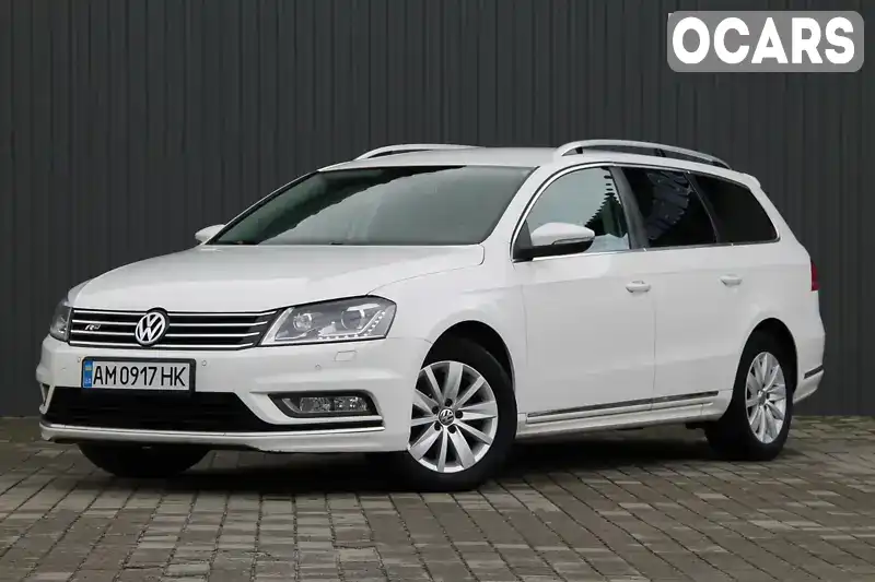 Універсал Volkswagen Passat 2013 1.97 л. Автомат обл. Житомирська, Олевськ - Фото 1/21