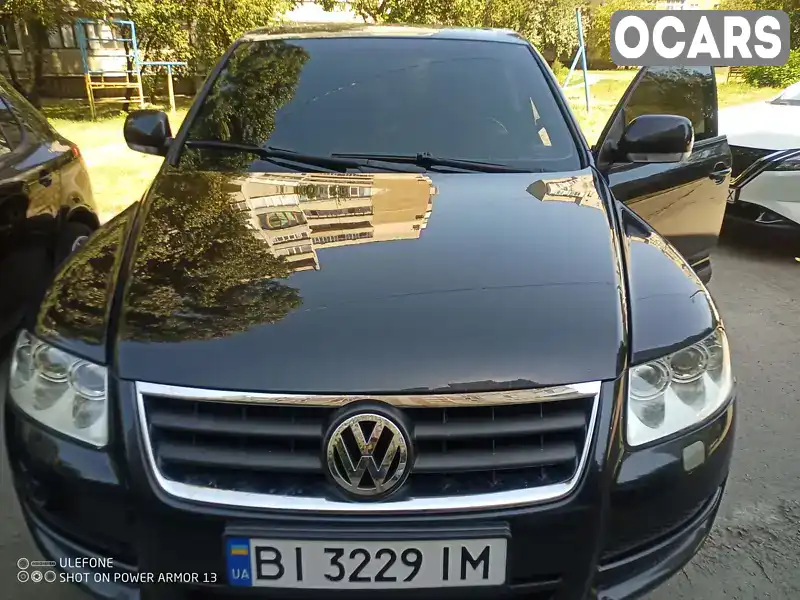 Позашляховик / Кросовер Volkswagen Touareg 2005 2.46 л. Ручна / Механіка обл. Полтавська, Кременчук - Фото 1/12