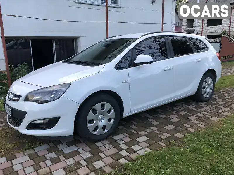 Універсал Opel Astra 2012 1.69 л. Ручна / Механіка обл. Закарпатська, Тячів - Фото 1/4