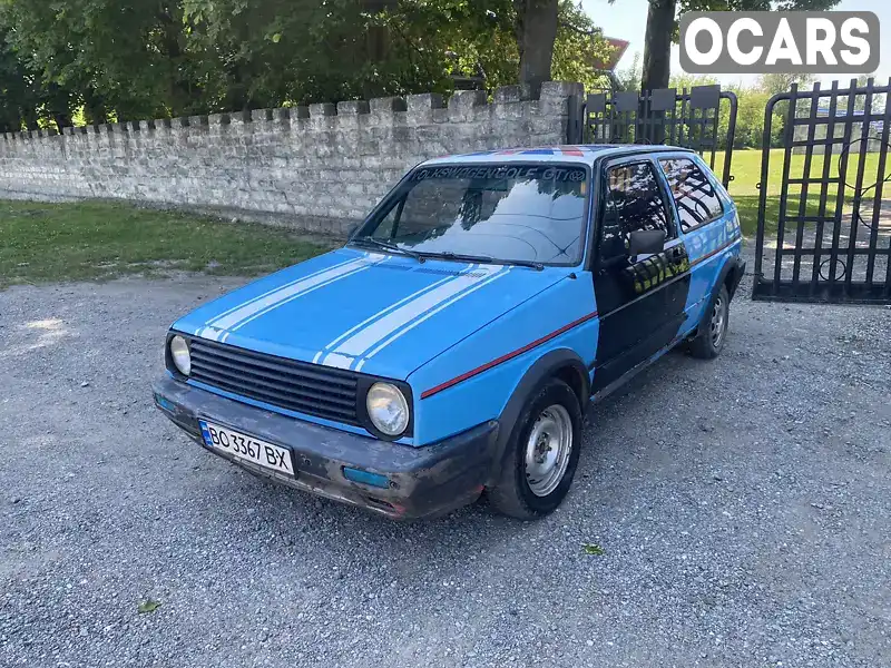 Хетчбек Volkswagen Golf 1987 1.3 л. Ручна / Механіка обл. Тернопільська, Збараж - Фото 1/17