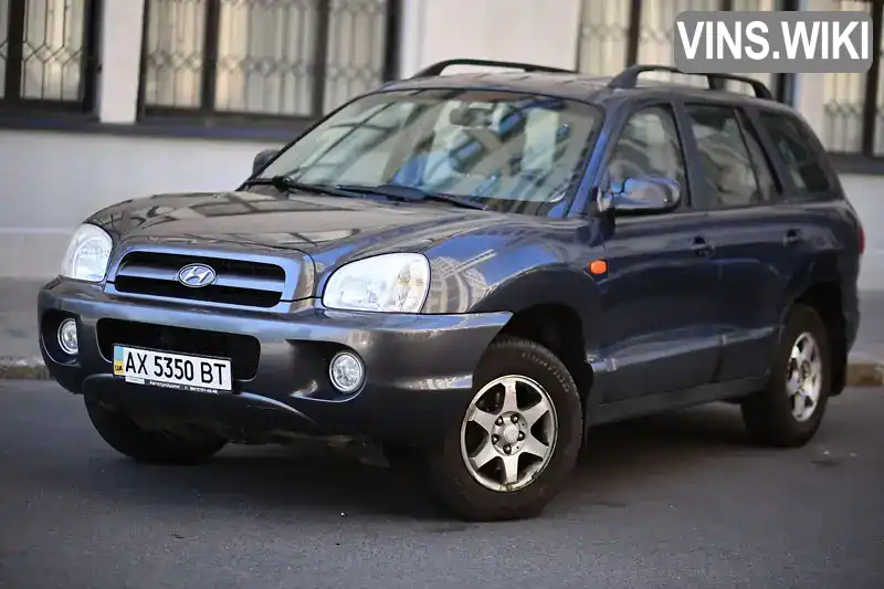 Позашляховик / Кросовер Hyundai Santa FE 2005 2 л. Ручна / Механіка обл. Харківська, Харків - Фото 1/21