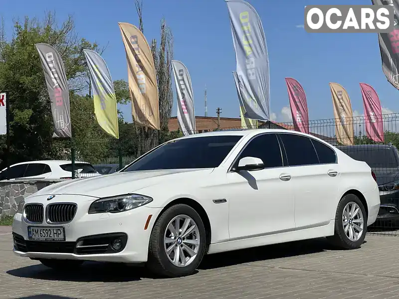 Седан BMW 5 Series 2015 2 л. Автомат обл. Житомирская, Бердичев - Фото 1/21