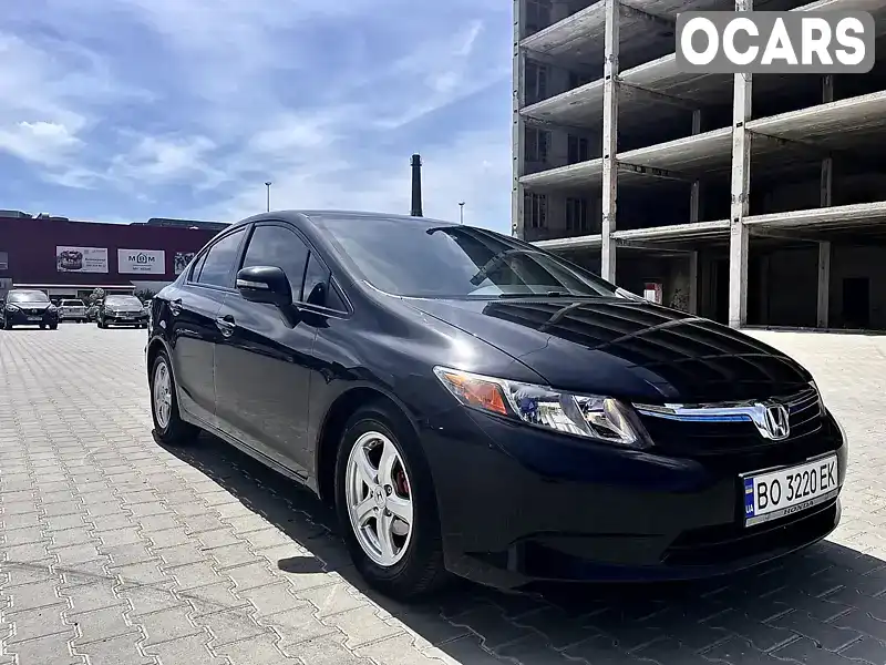 Седан Honda Civic 2012 1.5 л. Варіатор обл. Тернопільська, Тернопіль - Фото 1/14