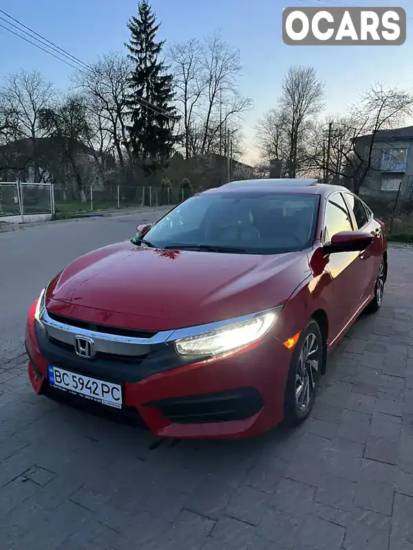 Седан Honda Civic 2018 2 л. Автомат обл. Львовская, Городок - Фото 1/21