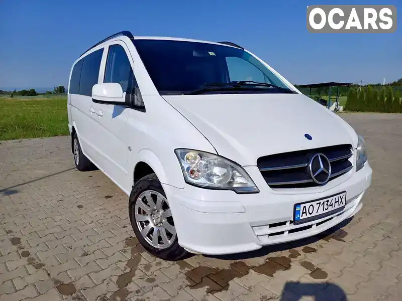 Мінівен Mercedes-Benz Vito 2013 2.14 л. Ручна / Механіка обл. Закарпатська, Тячів - Фото 1/21