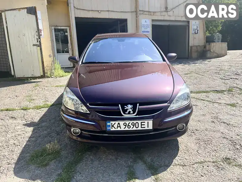 Седан Peugeot 607 2004 2.2 л. Автомат обл. Київська, Київ - Фото 1/9