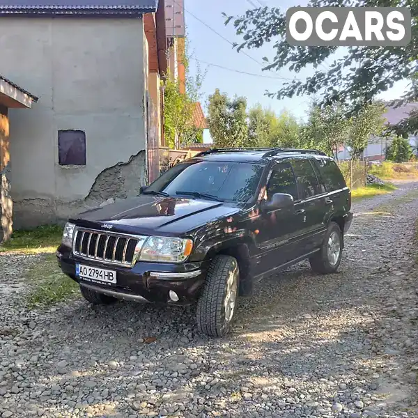 Позашляховик / Кросовер Jeep Grand Cherokee 2003 2.69 л. обл. Закарпатська, Тячів - Фото 1/8