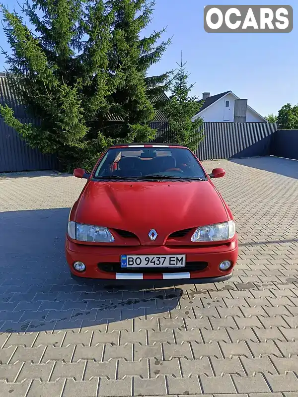 Кабриолет Renault Megane 1998 2 л. Ручная / Механика обл. Тернопольская, Копычинцы - Фото 1/21