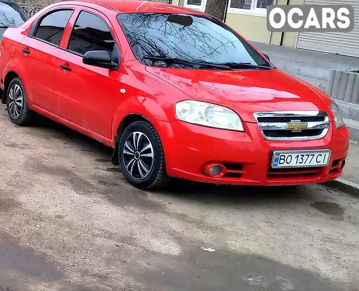 Седан Chevrolet Aveo 2007 1.5 л. Ручна / Механіка обл. Тернопільська, Борщів - Фото 1/8