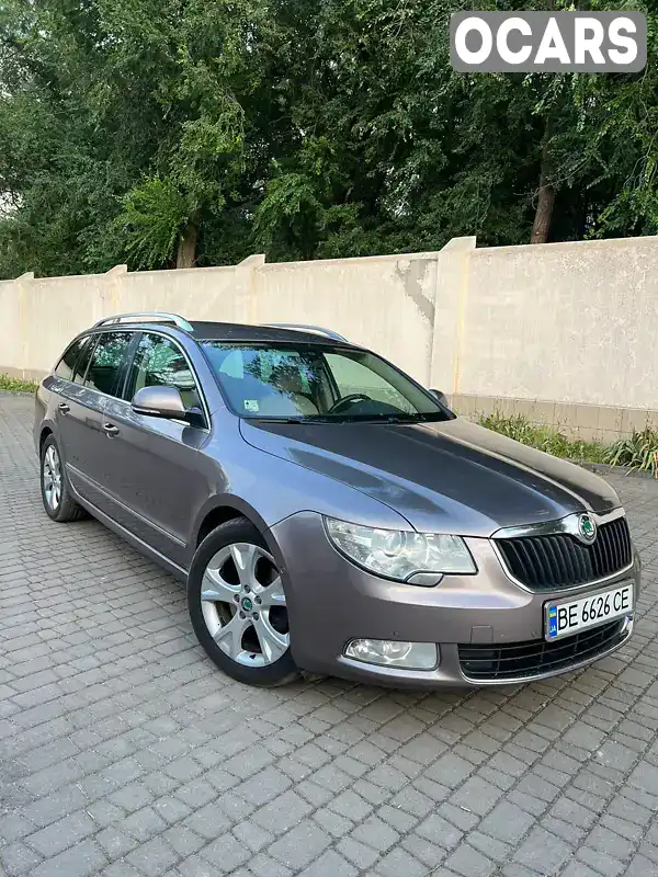 Универсал Skoda Superb 2013 1.6 л. Ручная / Механика обл. Николаевская, Брацк - Фото 1/17