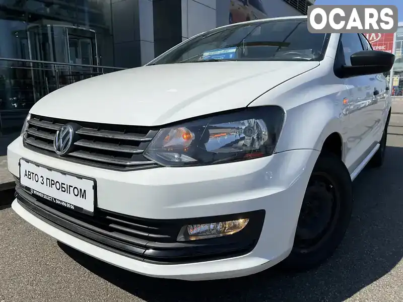 Седан Volkswagen Polo 2019 1.6 л. Ручна / Механіка обл. Київська, Київ - Фото 1/21