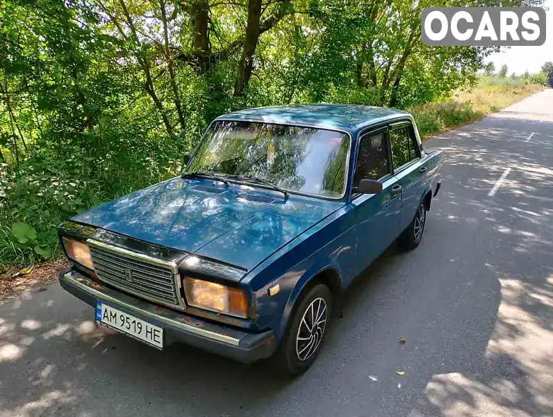 Седан ВАЗ / Lada 2107 2004 1.45 л. Ручна / Механіка обл. Житомирська, Романів - Фото 1/16