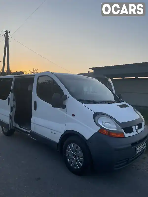 Минивэн Renault Trafic 2003 1.9 л. Ручная / Механика обл. Житомирская, Пулины (Червоноармейск) - Фото 1/12